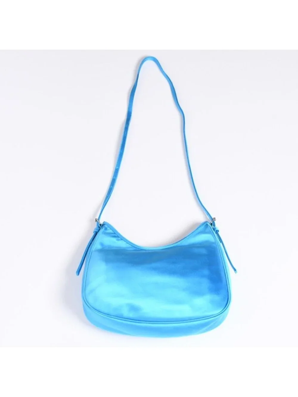 Balenciaga Leopolda Small Hobo Distressed Satin Lambskin Embossed Logo Light